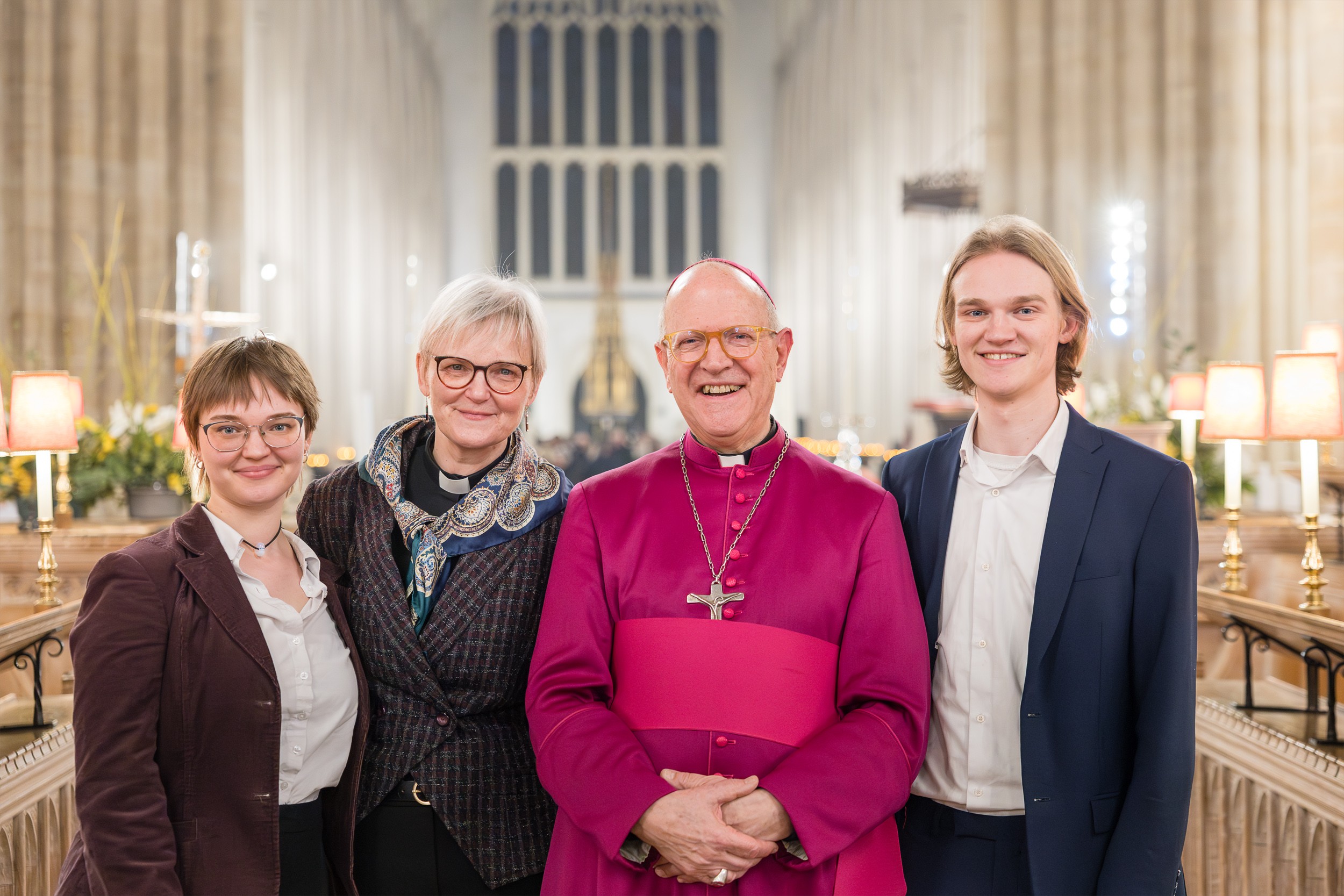 Bishop Martin with his family