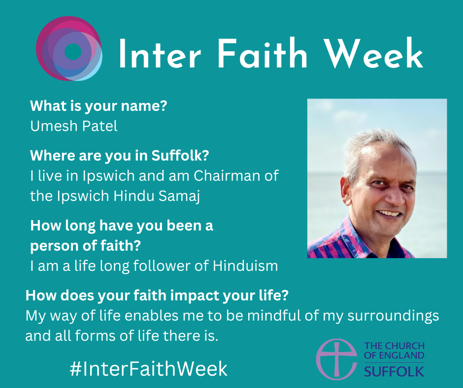 Inter faith social media graphic Hindu